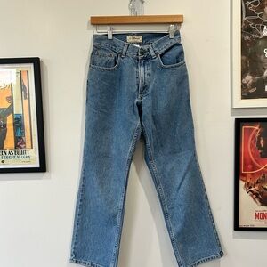 L.L. Bean Men's Straight Blue Jeans